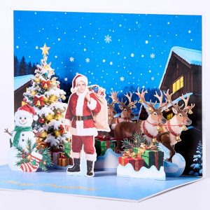 Customized 3D pop up card S002