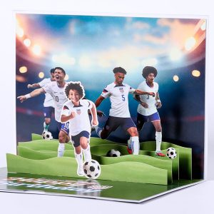 Customized 3D pop up card B011