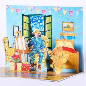 Customized 3D pop up card D003