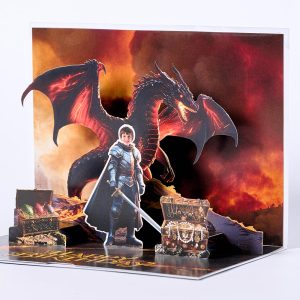 Customized 3D pop up card B002