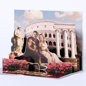 Customized 3D pop up card G004