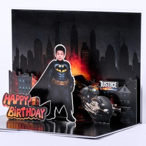 Customized 3D pop up card B004