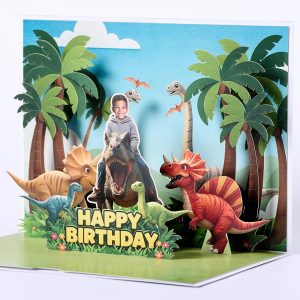 Customized 3D pop up card B005