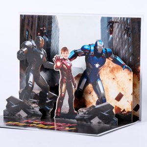 Customized 3D pop up card B006