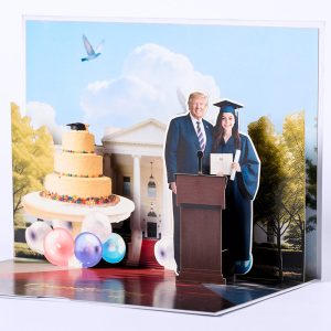 Customized 3D pop up card K005