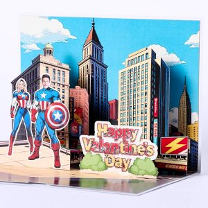 Customized 3D pop up card L003