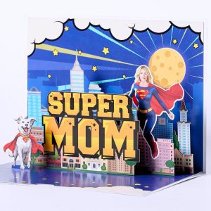 Customized 3D pop up card N001