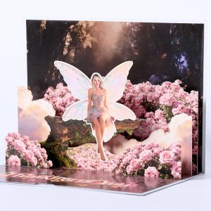 Customized 3D pop up card J001