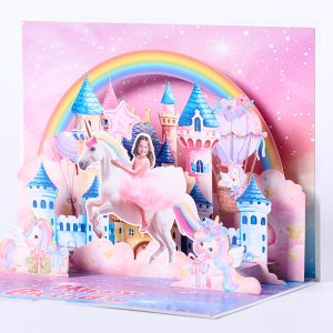 Customized 3D pop up card A001