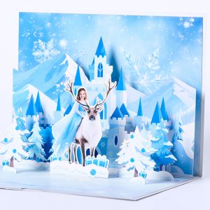 Customized 3D pop up card A002