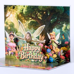 Customized 3D pop up card A003