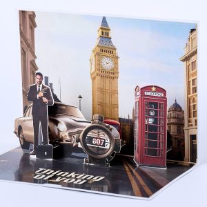 Customized 3D pop up card J003