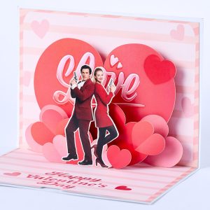 Customized 3D pop up card L014