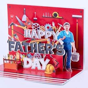 Customized 3D pop up card P003
