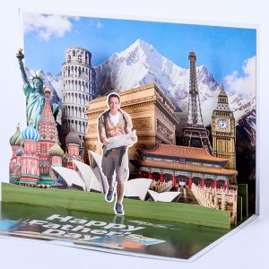 Customized 3D pop up card