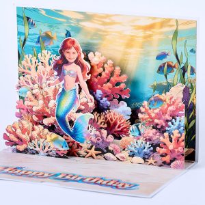 Customized 3D pop up card A009