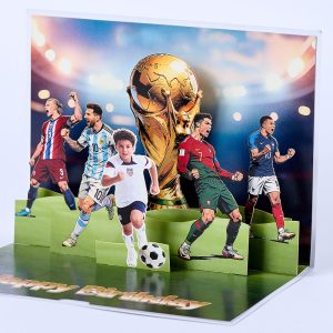 Customized 3D pop up card B013