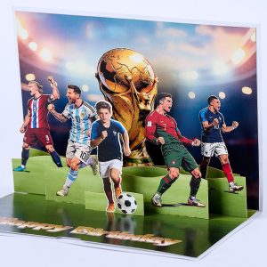 Customized 3D pop up card B018