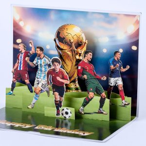Customized 3D pop up card B021