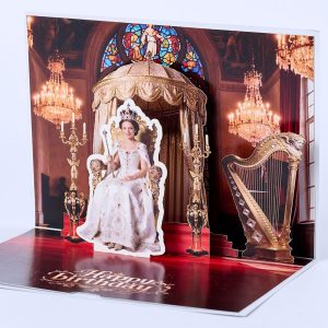 Customized 3D pop up card C0006