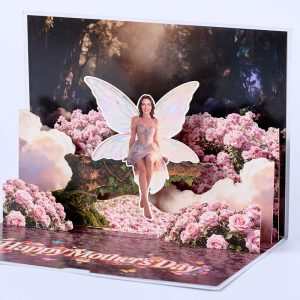 Customized 3D pop up card N006
