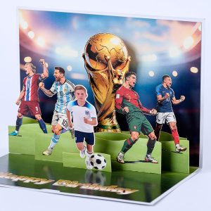 Customized 3D pop up card B014