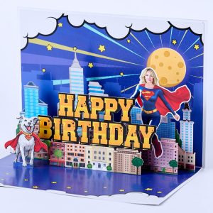 Customized 3D pop up card C004