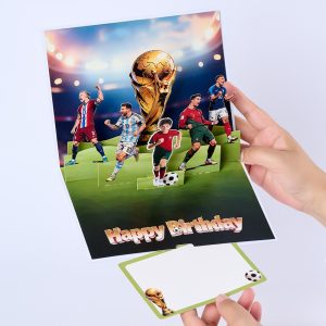 Customized 3D pop up card B015